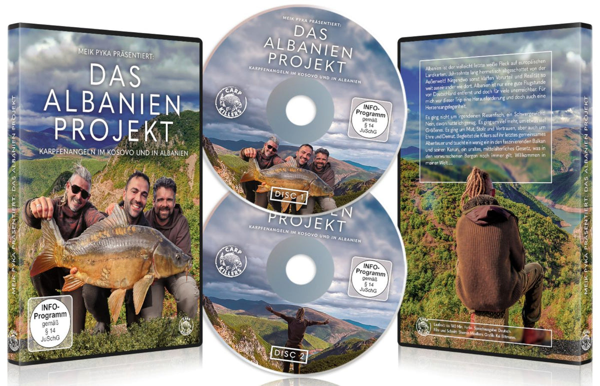 Carp Killers DVD Karpfenangeln Das Albanien Projekt - Angelfilm