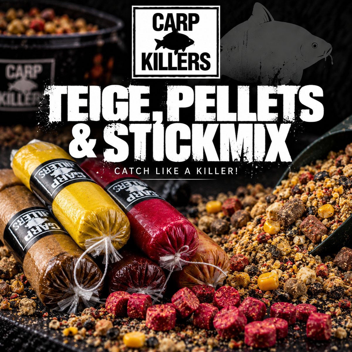 Teige, Pellets & Stickmixe