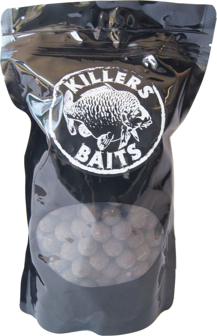 Carp Killers Black Fish & Garlic Boilies 1kg