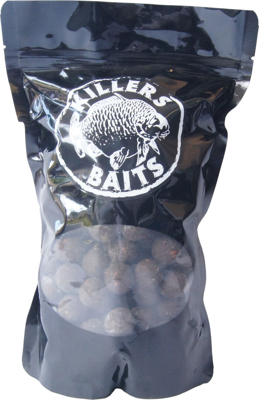 Carp Killers Black Fish & Garlic Boilies 1kg