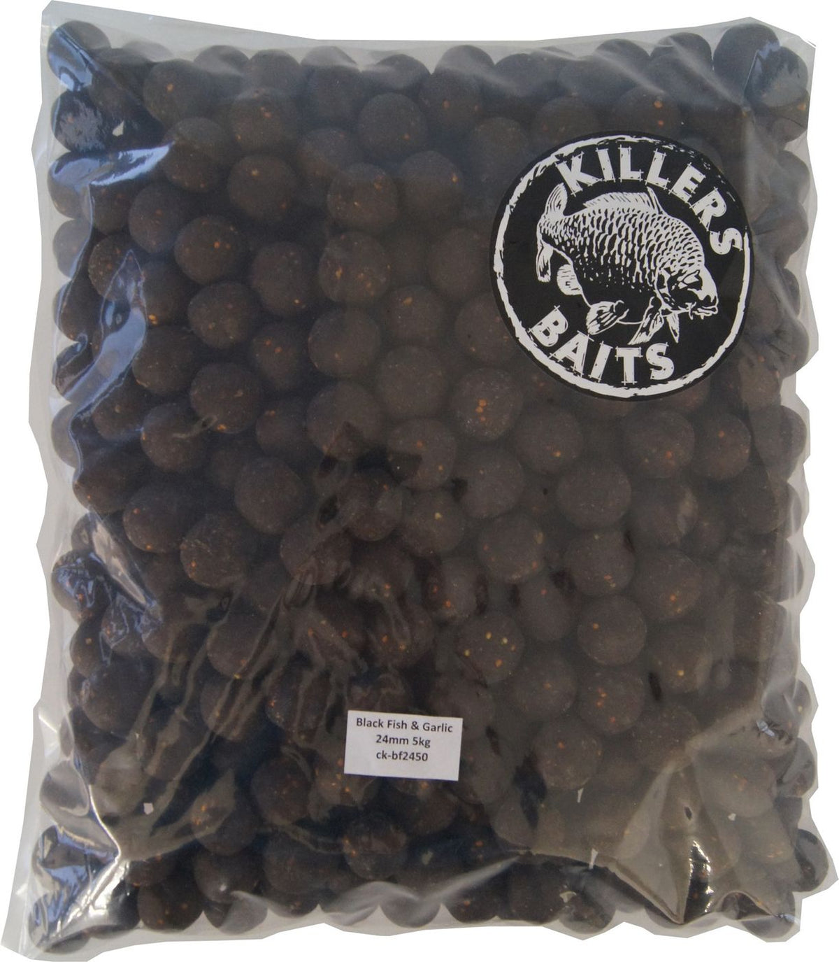 Carp Killers Black Fish & Garlic Boilies 5kg