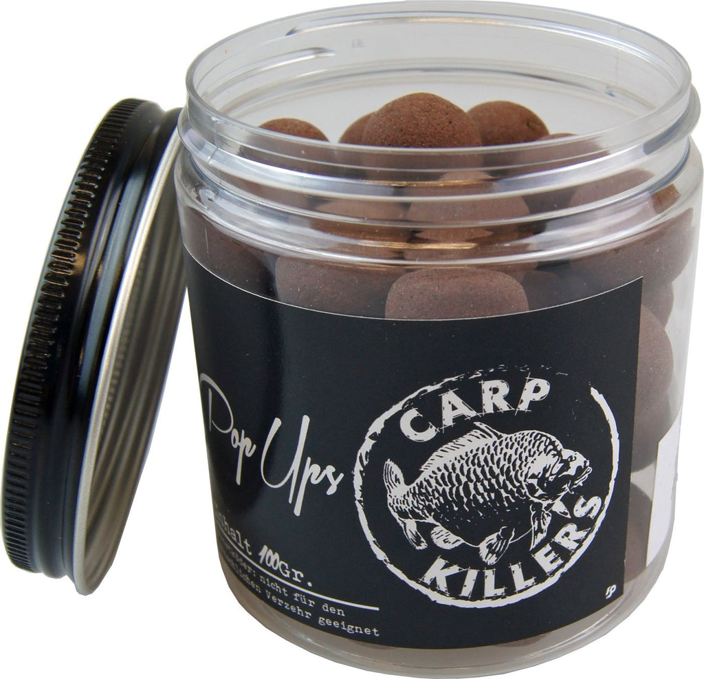 Carp Killers Black Fish & Garlic Pop Up Boilies