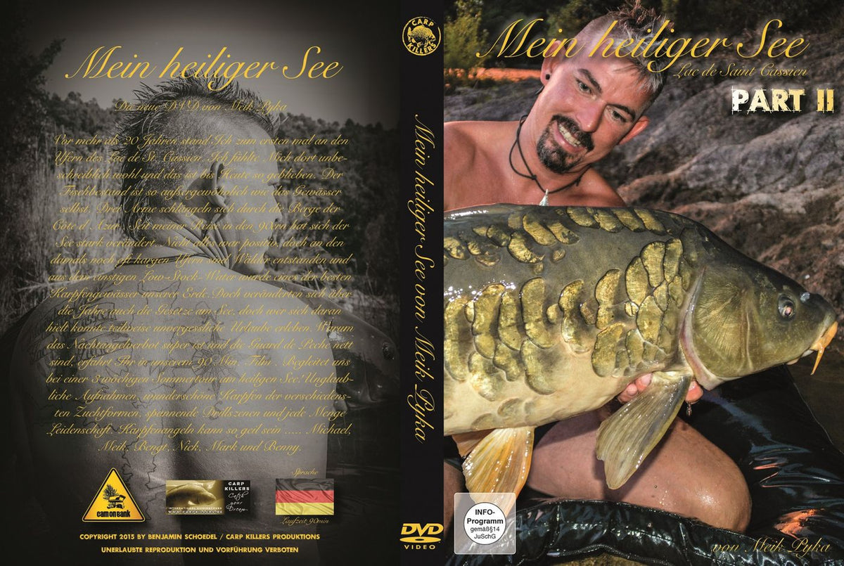 Carp Killers DVD Balkan Büffel + Heiliger See 1 + Heiliger See 2
