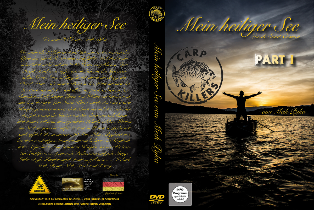 Carp Killers DVD Mein heiliger See - Meik Pyka am Lac de Saint Cassien