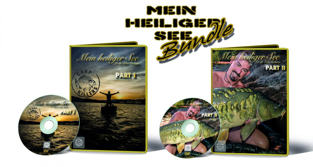 Carp Killers DVD Mein heiliger See - Teil 1 + 2 Bundle
