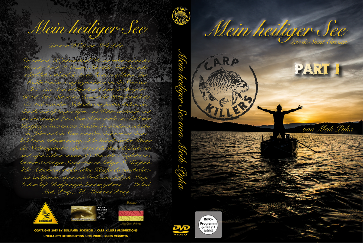 Carp Killers DVD Mein heiliger See - Teil 1 + 2 Bundle