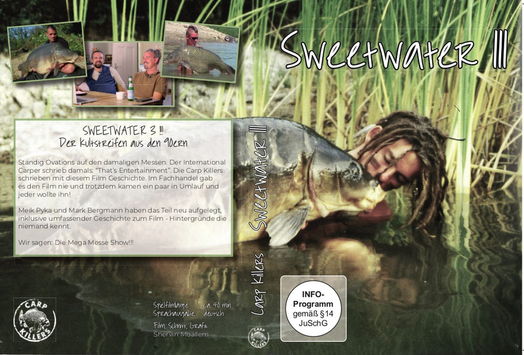 Carp Killers DVD Sweetwater 3 - Angelfilm Meik Pyka Karpfenangeln
