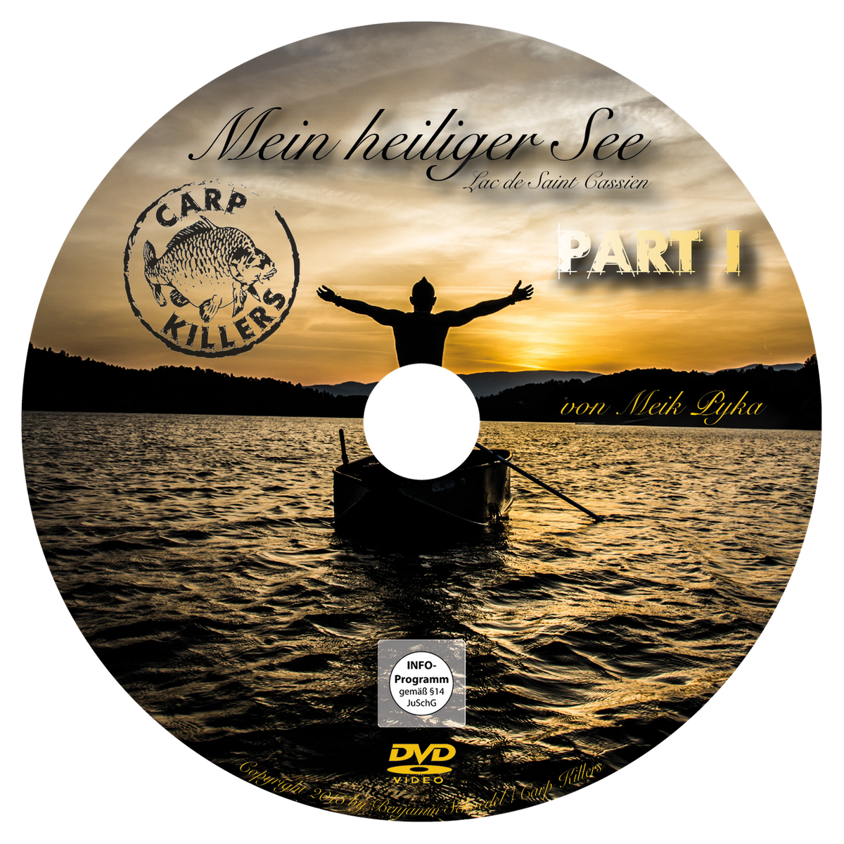 Meik Pyka DVD Mein Heiliger See - Lac de Saint Cassien - Meik Pyka Handsigniert
